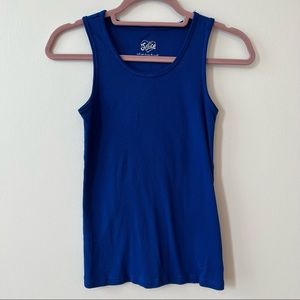 Royal blue girls or juniors tank